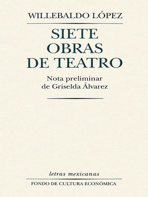 cover image of Siete obras de teatro